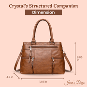 Crystal’s Structured Companion | Handbag